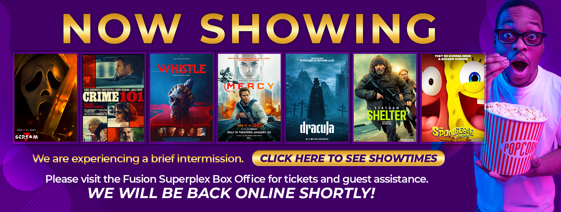 NOW SHOWING WEBSITE – FEB 6-8