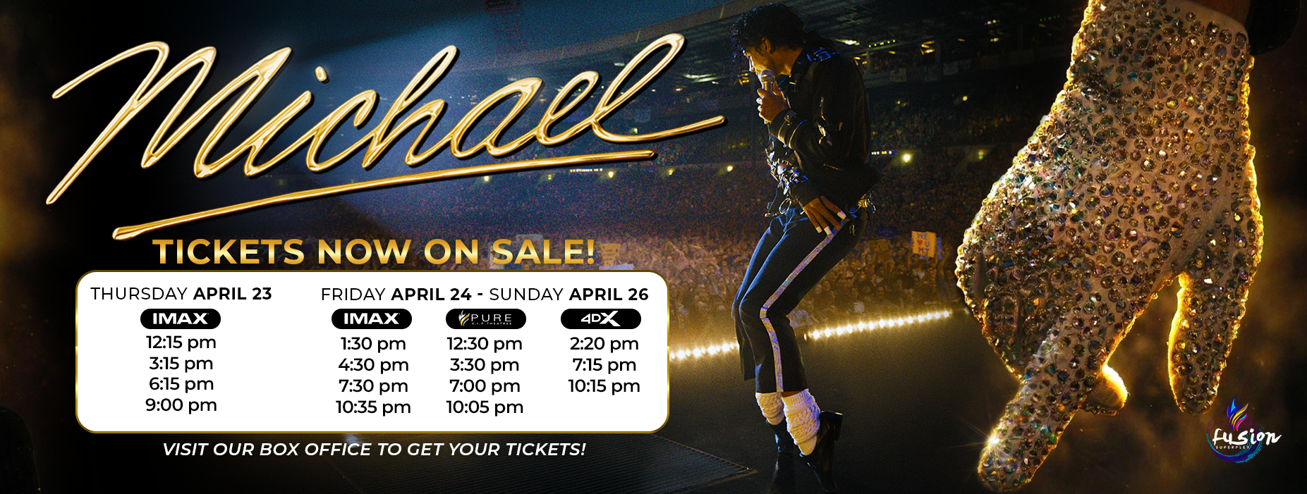 MICHAEL COMING TICKETS ON SALE WEBSITE