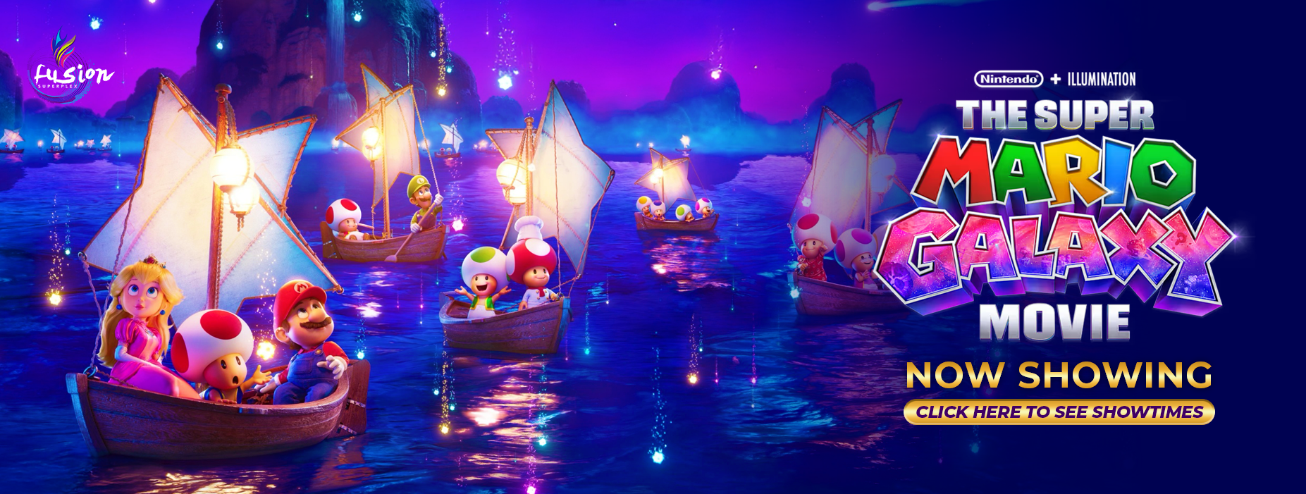 NOW SHOWING SUPERMARIO WEBSITE