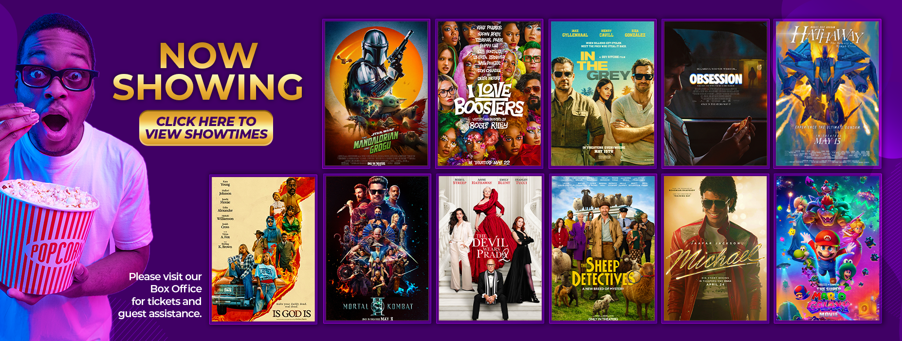 NOW SHOWING WEBSITE – THUR MAY 21