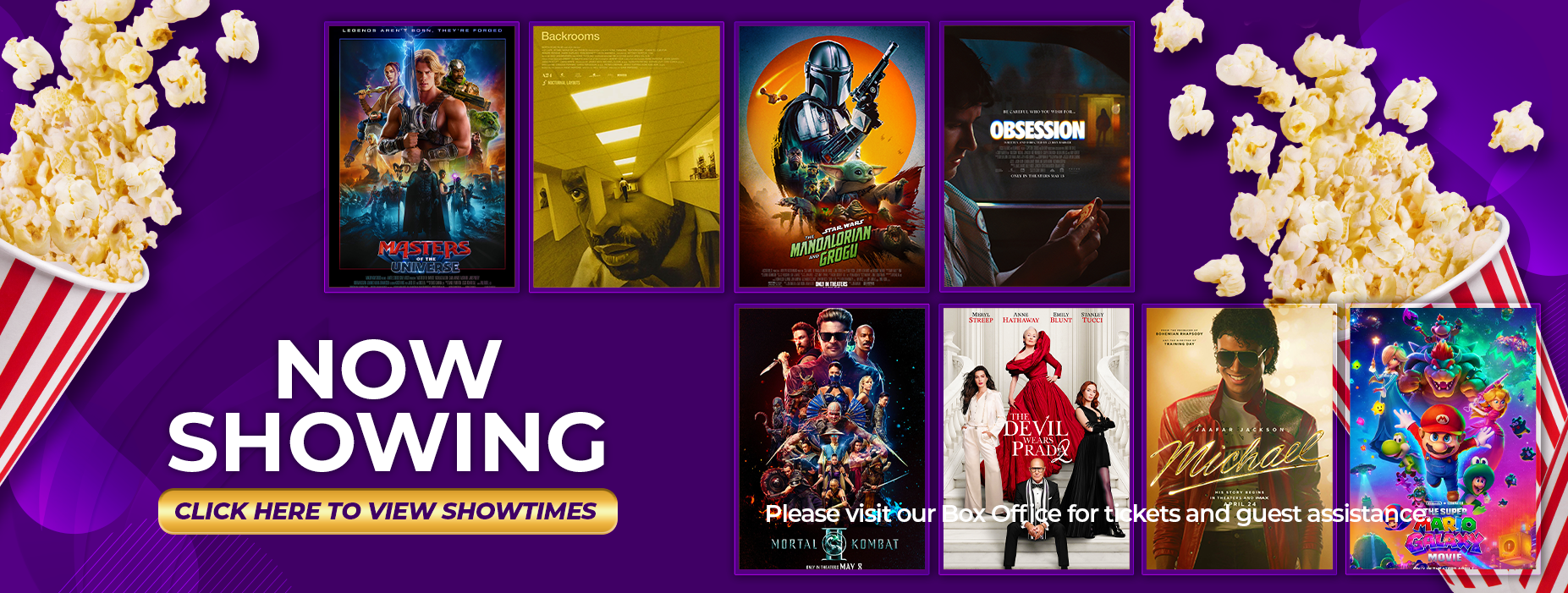 NOW SHOWING WEBSITE – FEB 6-8