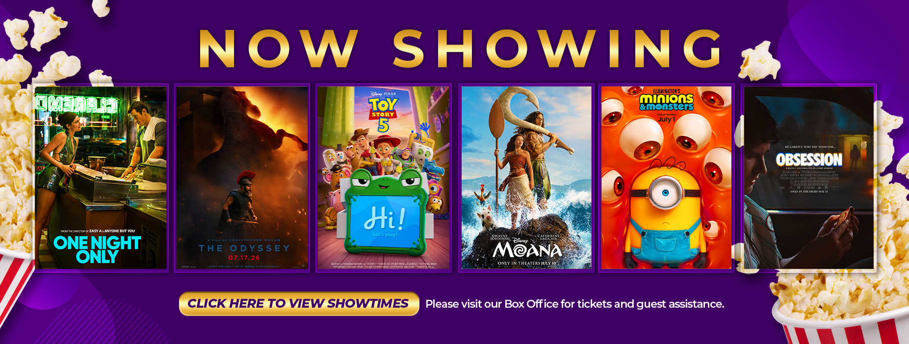 NOW SHOWING WEBSITE – FEB 6-8