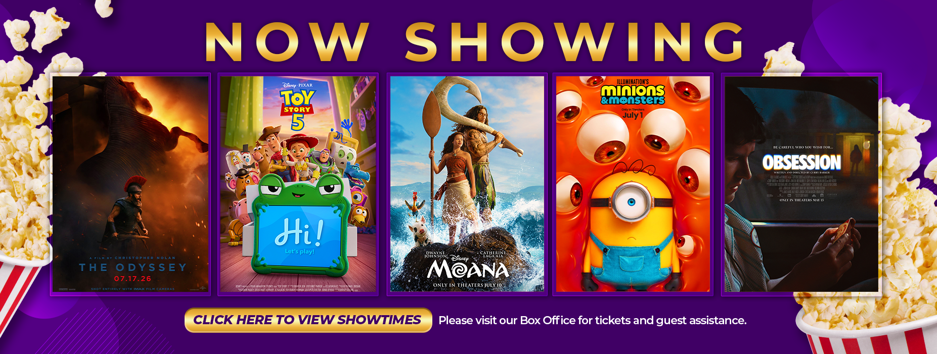 NOW SHOWING WEBSITE – FEB 6-8